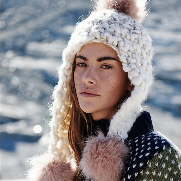 NWT Free People Pom Hat - Picture 6 of 6
